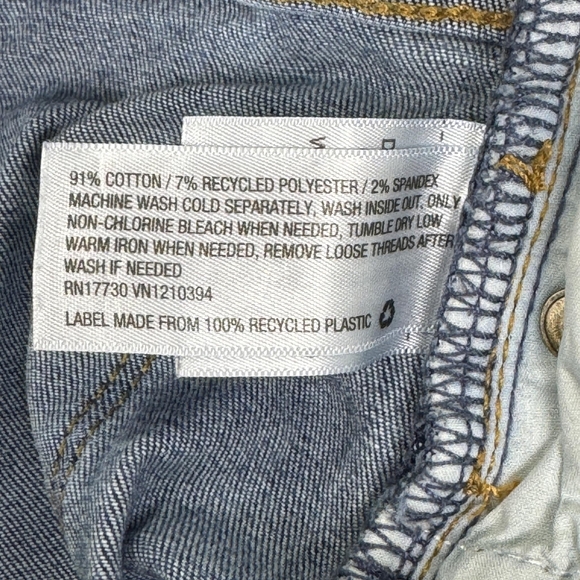 Universal Thread High Rise Skinny Distressed Womens Blue Jeans Size 8/29R - Picture 12 of 16